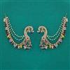 Indo Western Earcuff with Mehndi Plating