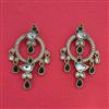 Indo Western Classic Earring with Mehndi Plating