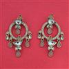 Indo Western Classic Earring with Mehndi Plating