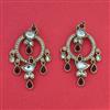 Indo Western Classic Earring with Mehndi Plating