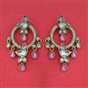 Indo Western Classic Earring with Mehndi Plating