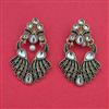 Indo Western Classic Earring with Mehndi Plating