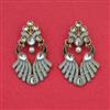 Indo Western Classic Earring with Mehndi Plating