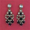 Indo Western Classic Earring with Mehndi Plating
