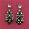 Indo Western Classic Earring with Mehndi Plating