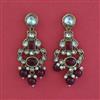 Indo Western Classic Earring with Mehndi Plating