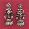 Indo Western Jhumki with Mehndi Plating
