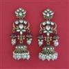 Indo Western Jhumki with Mehndi Plating