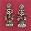 Indo Western Jhumki with Mehndi Plating