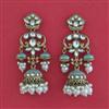 Indo Western Jhumki with Mehndi Plating