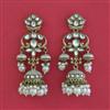 Indo Western Jhumki with Mehndi Plating