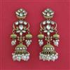 Indo Western Jhumki with Mehndi Plating