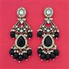 Indo Western Classic Earring with Mehndi Plating