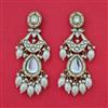 Indo Western Classic Earring with Mehndi Plating