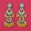 Indo Western Classic Earring with Mehndi Plating