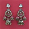 Indo Western Jhumki with Mehndi Plating