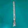 Indo Western Moti Hair Brooch With Mehndi Plating