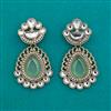 Indo Western Classic Earring with Mehndi Plating