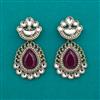 Indo Western Classic Earring with Mehndi Plating