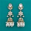 Indo Western Jhumki with Mehndi Plating