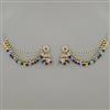 Indo Western Jhumki with Mehndi Plating
