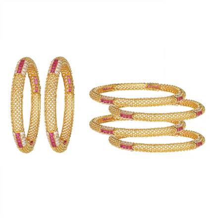 Antique Classic Bangles with gold plating