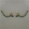 Indo Western Jhumki with Mehndi Plating
