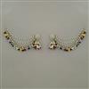 Indo Western Jhumki with Mehndi Plating
