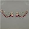 Indo Western Jhumki with Mehndi Plating