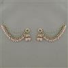 Indo Western Jhumki with Mehndi Plating