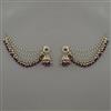 Indo Western Jhumki with Mehndi Plating