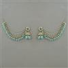 Indo Western Jhumki with Mehndi Plating