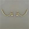 Indo Western Jhumki with Mehndi Plating
