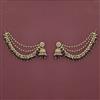 Indo Western Jhumki with Mehndi Plating