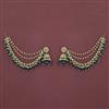 Indo Western Jhumki with Mehndi Plating