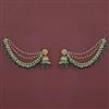 Indo Western Jhumki with Mehndi Plating