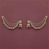Indo Western Jhumki with Mehndi Plating