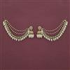 Indo Western Jhumki with Mehndi Plating