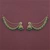 Indo Western Jhumki with Mehndi Plating