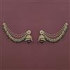Indo Western Jhumki with Mehndi Plating