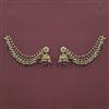 Indo Western Jhumki with Mehndi Plating