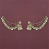 Indo Western Jhumki with Mehndi Plating
