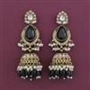 Indo Western Jhumki with Mehndi Plating