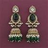 Indo Western Jhumki with Mehndi Plating