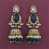 Indo Western Jhumki with Mehndi Plating