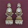 Indo Western Jhumki with Mehndi Plating