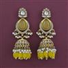 Indo Western Jhumki with Mehndi Plating