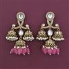 Indo Western Jhumki with Mehndi Plating