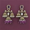 Indo Western Jhumki with Mehndi Plating