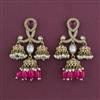 Indo Western Jhumki with Mehndi Plating